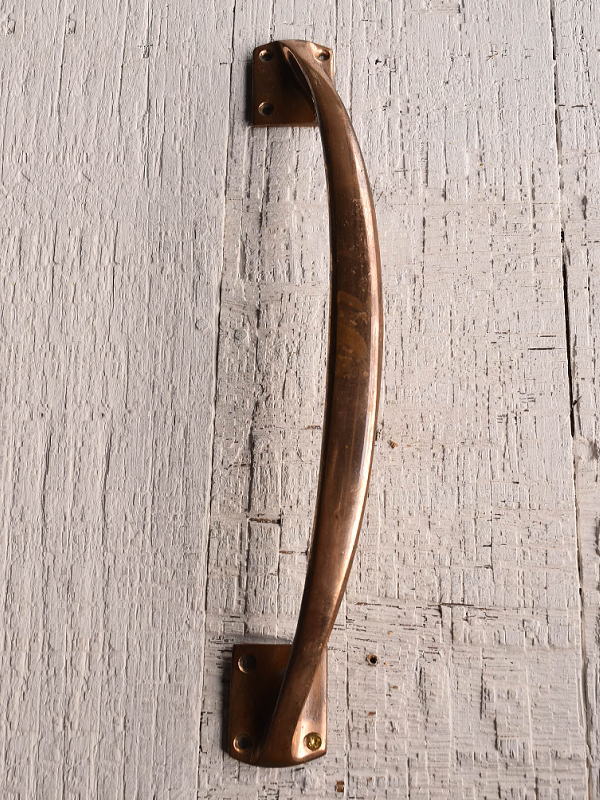 イギリス アンティーク 真鍮 ドアハンドル 建具金物 取っ手　13298