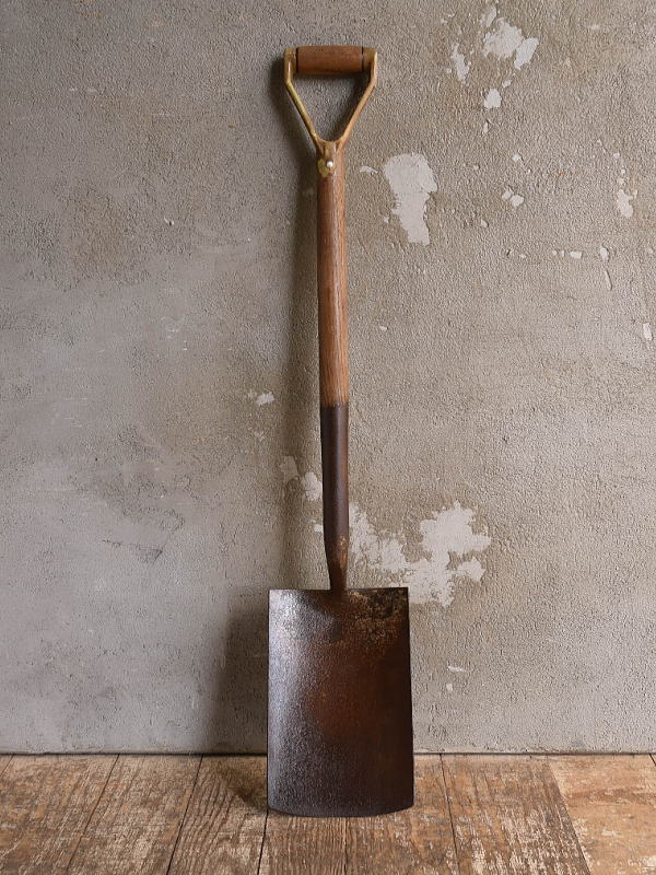 イギリスアンティーク ガーデンスコップ 農機具 13328