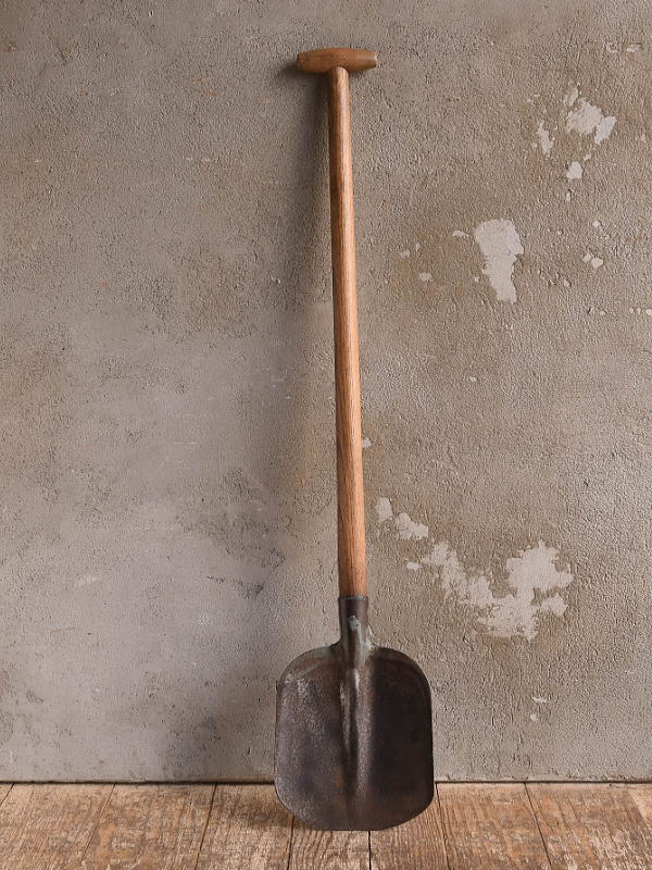 イギリスアンティーク ガーデンスコップ 農機具 13330