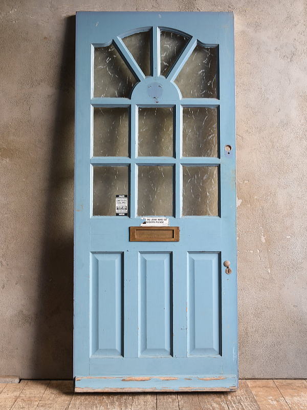 イギリス アンティーク 木製ドア 扉 建具 13343