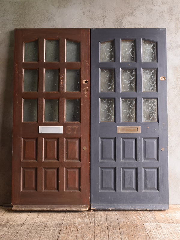 イギリス アンティーク 木製ドア 扉 建具 13351