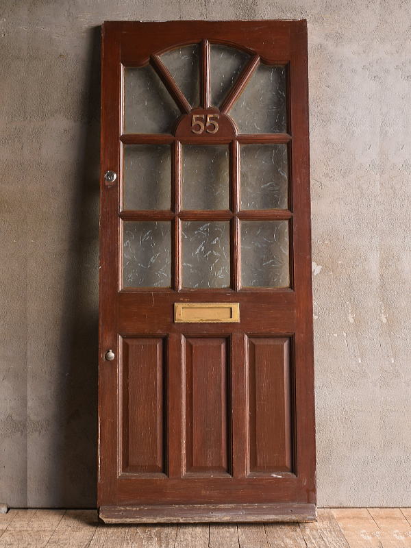 イギリス アンティーク 木製ドア 扉 建具 13356