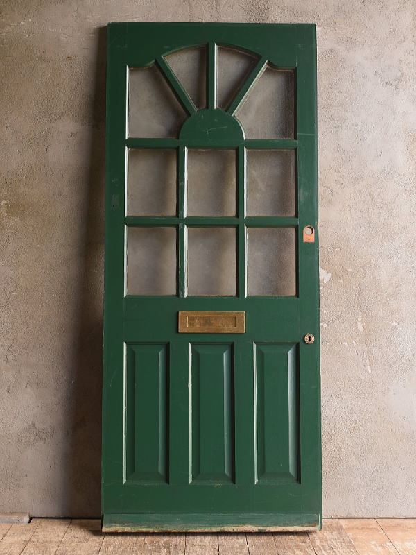 イギリス アンティーク 木製ドア 扉 建具 13357