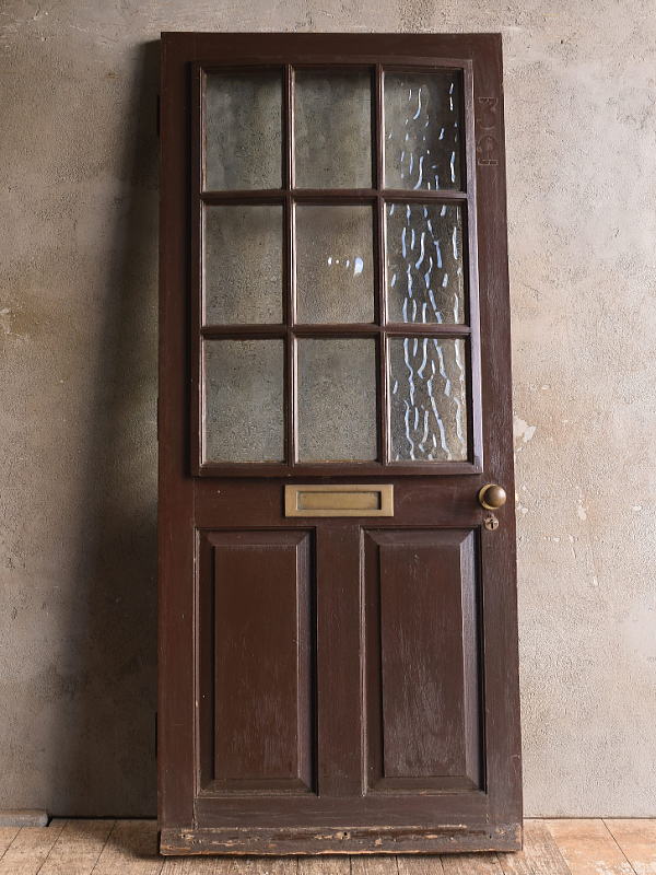 イギリス アンティーク 木製ドア 扉 建具 13377