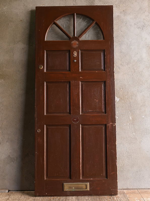 イギリス アンティーク 木製ドア 扉 建具 13411