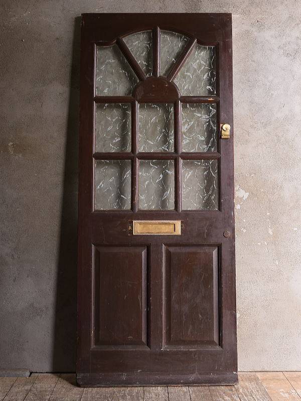 イギリス アンティーク 木製ドア 扉 建具 13455