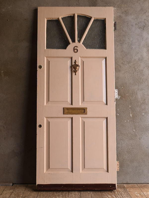 イギリス アンティーク 木製ドア 扉 建具 13508