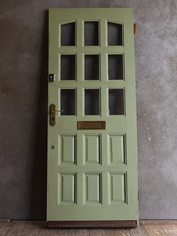 イギリス アンティーク 木製ドア 扉 建具 13513