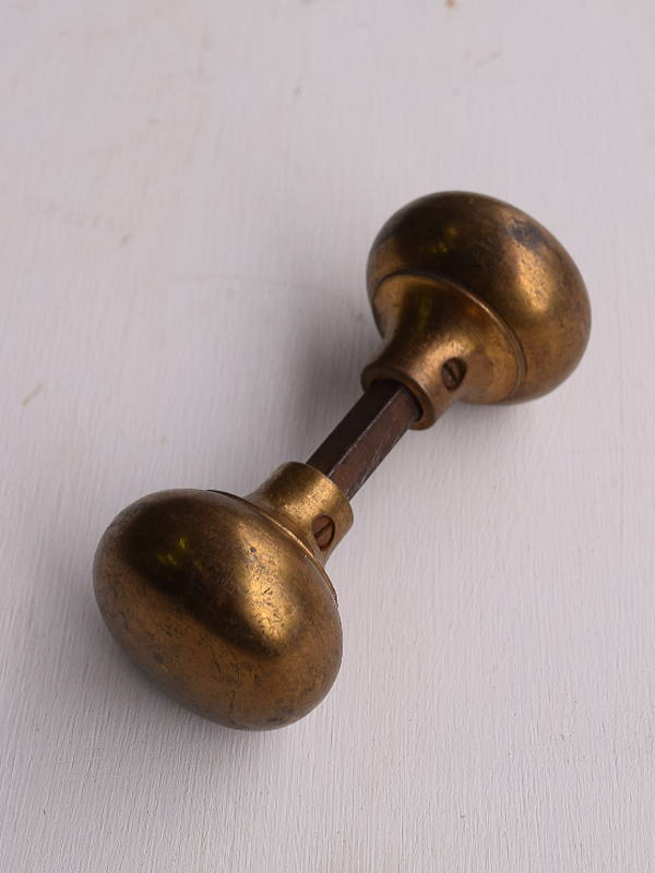 イギリス アンティーク 真鍮製 ドアノブ 建具金物 握り玉 13520