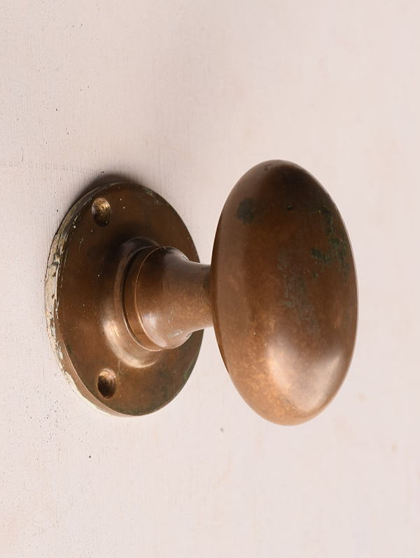 イギリス アンティーク 真鍮製 ドアノブ 建具金物 13526