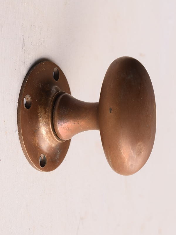 イギリス アンティーク 真鍮製 ドアノブ 建具金物 13527
