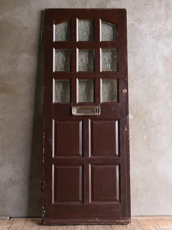 イギリス アンティーク 木製ドア 扉 建具 13538