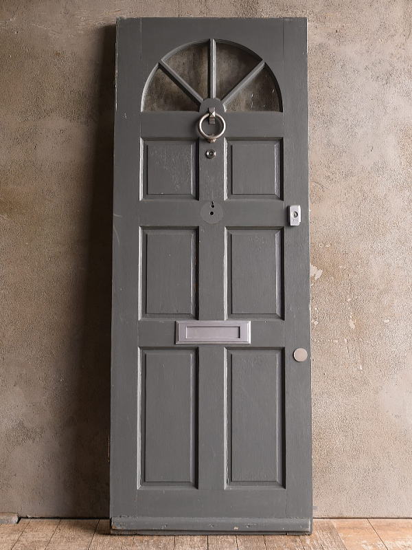 イギリス アンティーク 木製ドア 扉 建具 13546