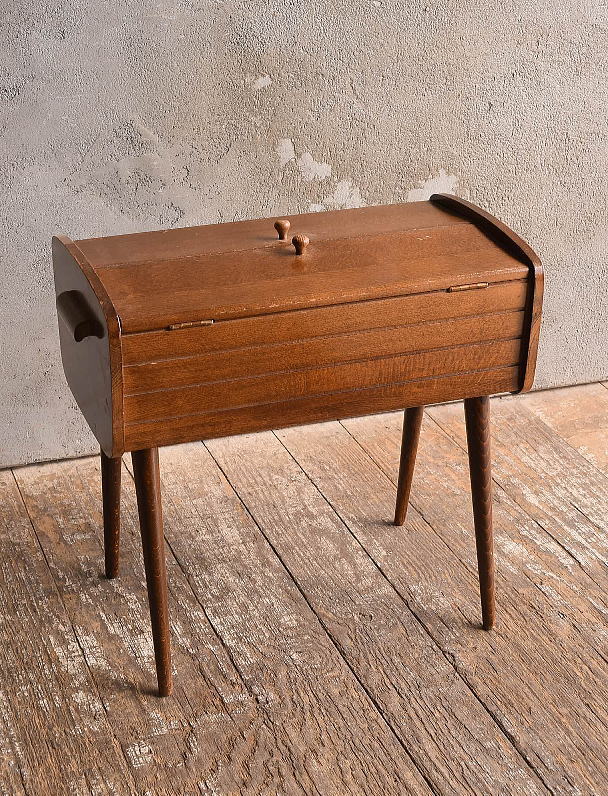 イギリス製　アンティーク 　ソーイングボックス　13585