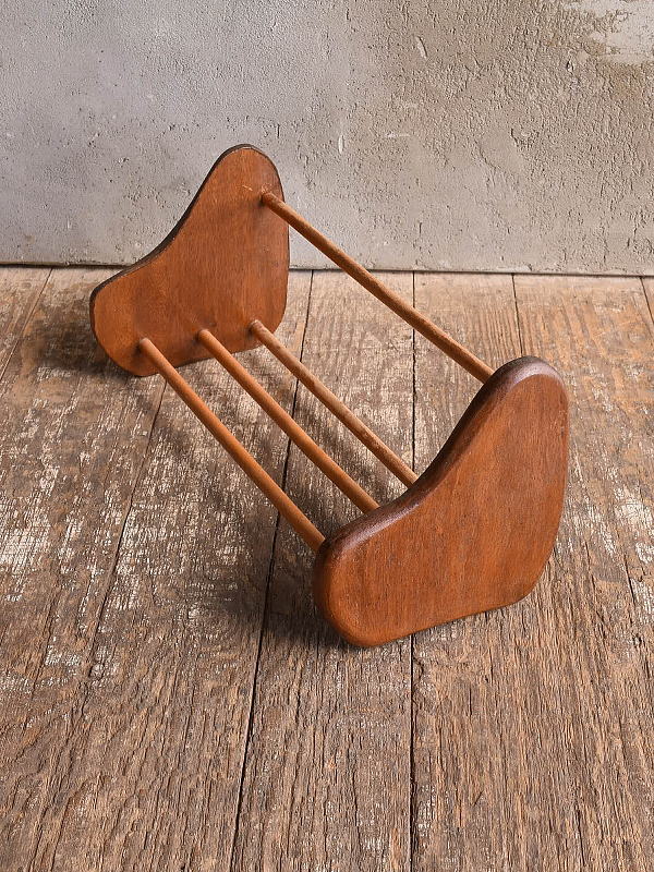 イギリス製　アンティーク 　シューズラック　13593