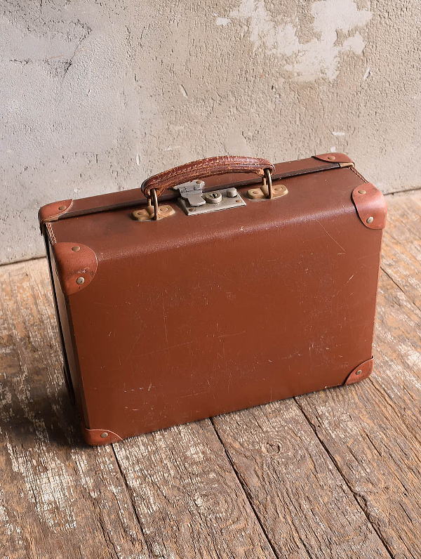 イギリス製　アンティーク  トランク　13595