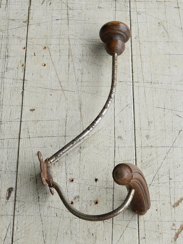 フレンチ アンティーク　コートフック 8240