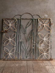 店舗什器　アンティーク　アイアン　フェンス　インテリア　フェンス　ガーデニング 店舗什器 アンティーク アイアン フェンス インテリア フェンス