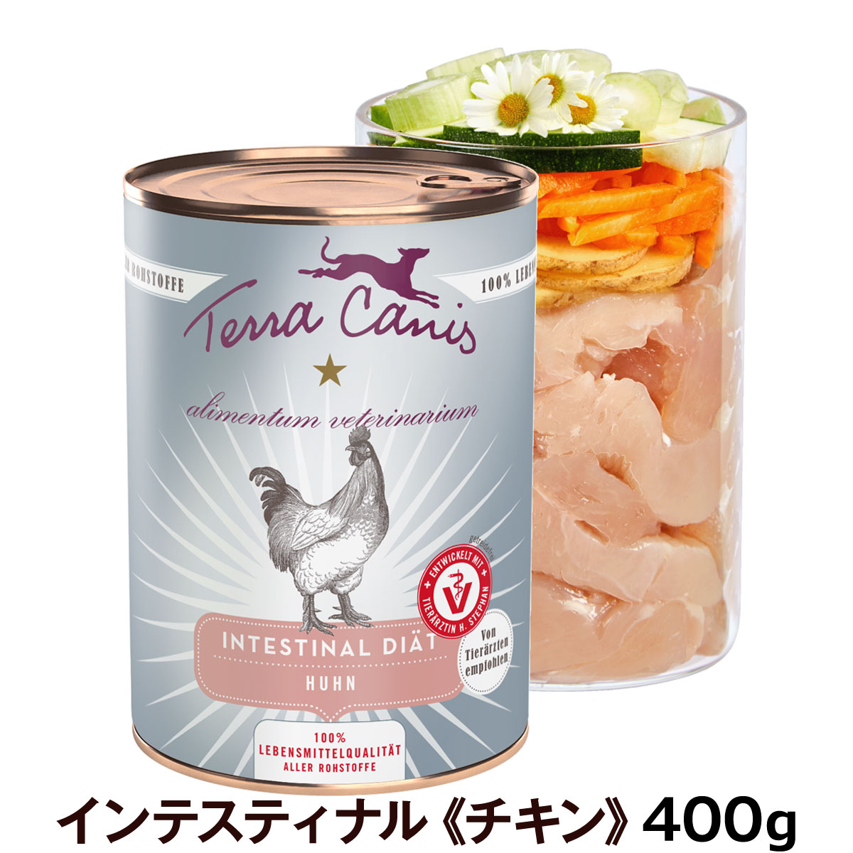 テラカニス　アリベット　インテスティナル（チキン）　400g