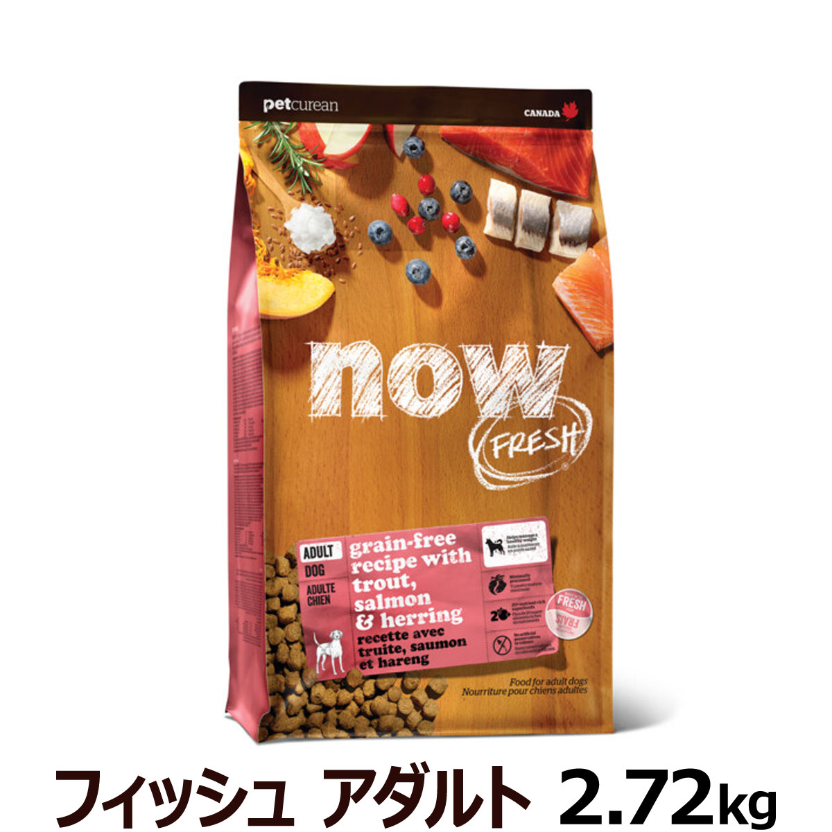 ナウフレッシュ　フィッシュアダルト2.72kg