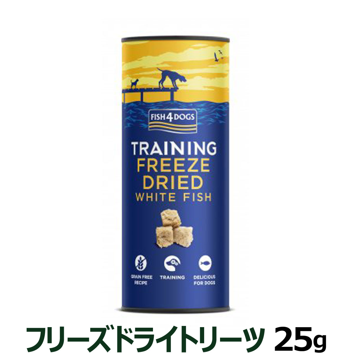 フィッシュ4ドッグ　フリーズドライ　トリーツ 25g