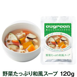 阪急ハロードッグ　eugreen　 野菜たっぷり和風スープ　120g