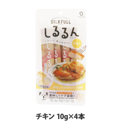 SILKFULL(シルクフル)　犬用　しるるんピューレ　チキン　10g×4本