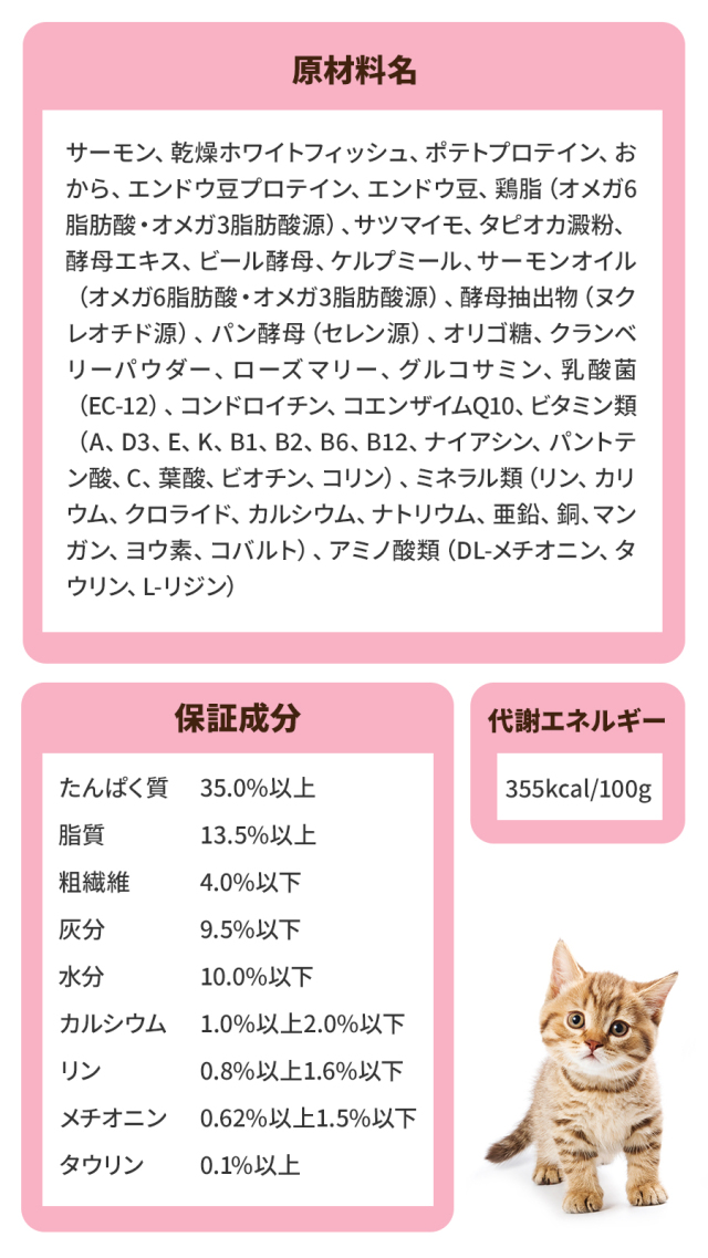 セレクトバランス グレインフリー キャット キトン 贅沢サーモン 12