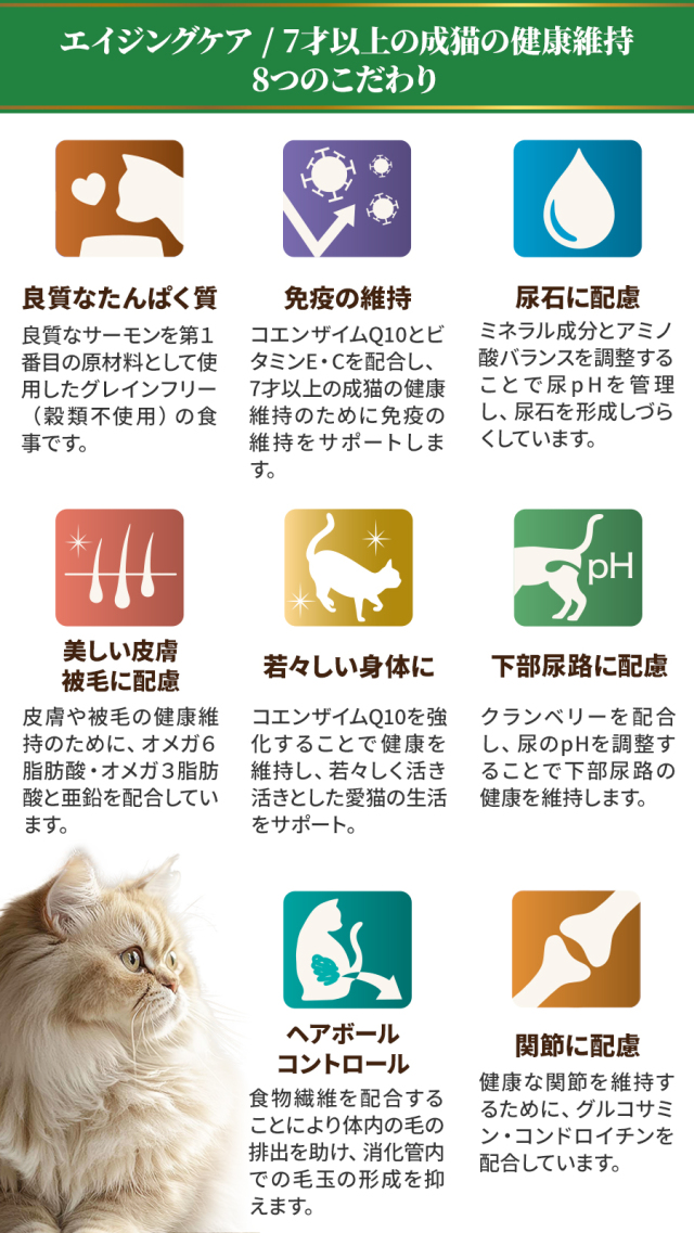 セレクトバランス グレインフリー キャット エイジングケア 贅沢