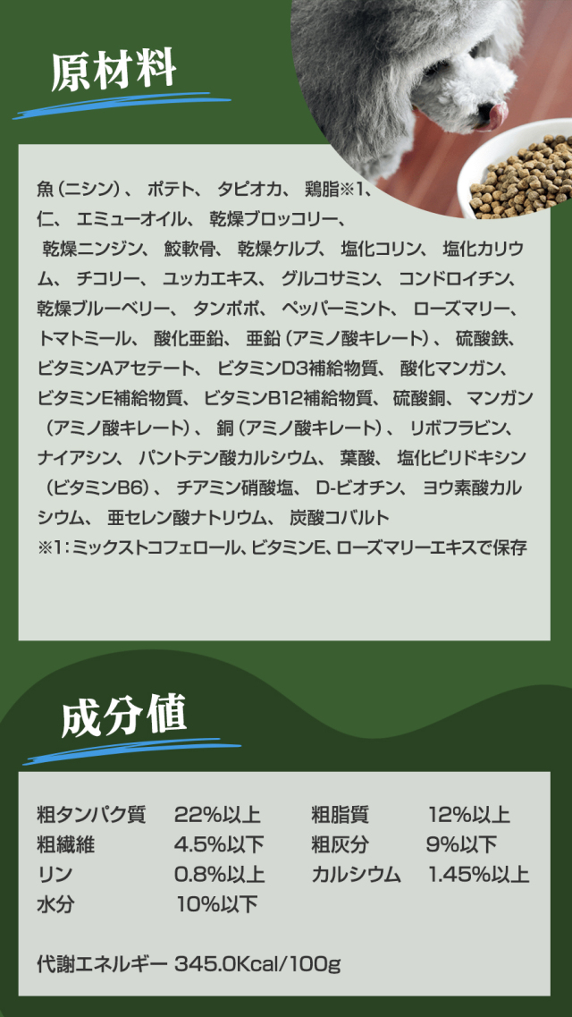 ネイチャーズテイスト エイジングケア フィッシュ (成犬～シニア