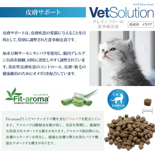 ベッツソリューション 皮膚サポートはグレインフリー・グルテンフリー