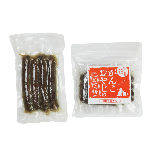 おやつじかん がんこおやじのおやつ亭 鹿肉ソーセージ 4本