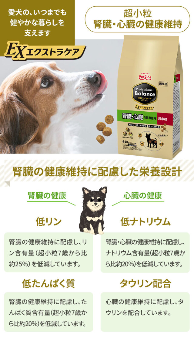 リニューアル済】プロフェッショナルバランス エクストラケア 超小粒