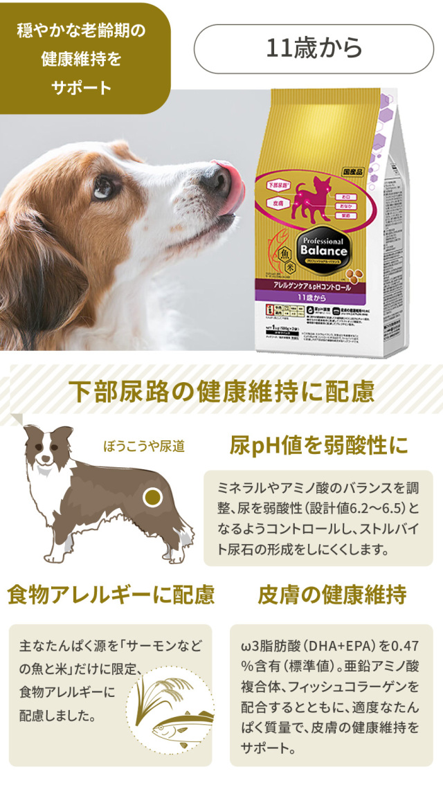 プロフェッショナルバランス アレルゲンケア＆pHコントロール 11歳から