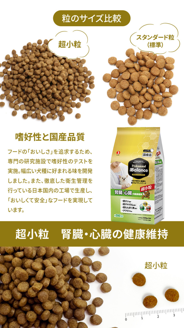 プロフェッショナルバランス 超小粒 腎臓・心臓の健康維持 1.92kg