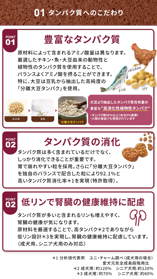 Physicalifeシニア犬用チキン＆大豆入り 2kg