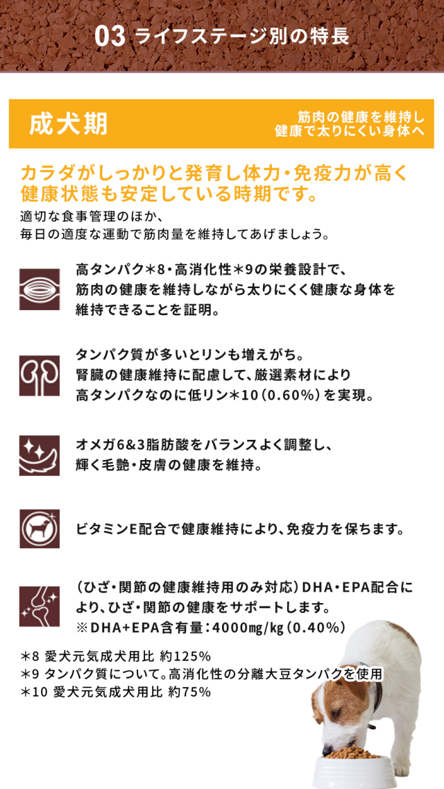 フィジカライフ　2kg✕5セット 10歳頃〜シニア犬用 チキン&大豆入 Physicalifeシニア犬用チキン＆大豆入り 2kg