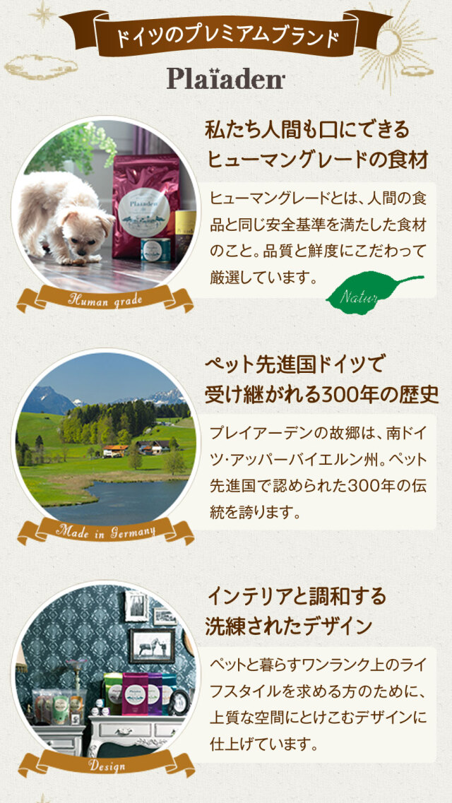 プレイアーデン ウェットフード 100%有機 ポーク 200g