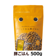 ドットわん　豚ごはん　500g【通常2-4ヶ月の賞味期限で出荷】