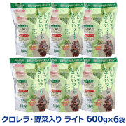 ペッツルート　クロレラ・野菜入り　やさしいフード　ライト　600g×6袋