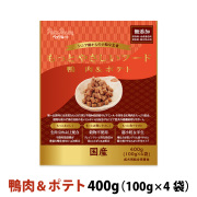 【2026年9月1日価格改定】ペッツルート　もっとやさしいフード　鴨肉＆ポテト　400g
