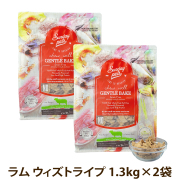サンデーペッツ　ドッグフード　ジェントルベイク　グレインフリー　ラム　ウィズ　トライプ　1.3kg×2個セット
