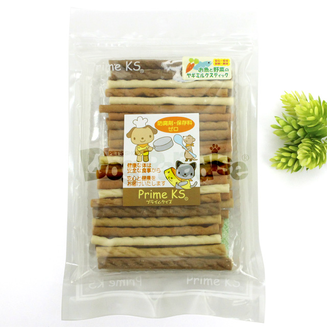 プライムケイズ　お魚と野菜とヤギミルクスティック　180g
