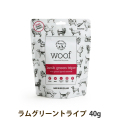 WOOF　ワフ　ラムグリーントライプwith緑イ貝　40g