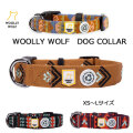 ウーリーウルフ  woolly wolf・WOOLLY WOLF  ドッグカラー　首輪 XS/S/M/L 小型中型大型犬用　