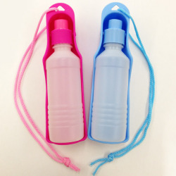 【新鮮なお水をいつでもどこでも】携帯 給水ボトル（Sサイズ）＜水量が一目でわかるスケルトンボトル＞