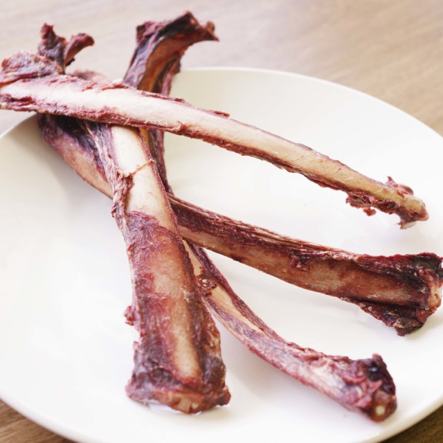 骨付き鹿肉ジャーキー 【80g】（高知県）〈高タンパク、低