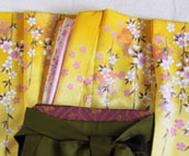 WK-F627YE枝垂れ桜 レモンイエロー627