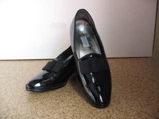 MSH05BL オペラシューズ（本革エナメル） ； シークレットタイプ