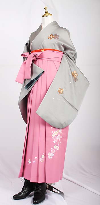 WK-F504GY飛び桜 グレー　着用例１